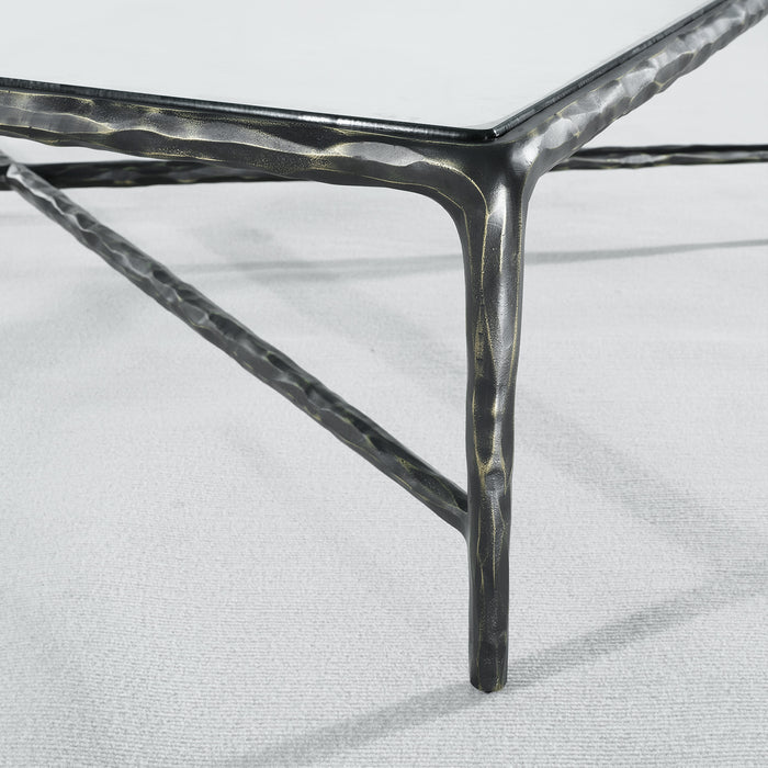 Thaddeus Glass Rectangular Coffee Table
