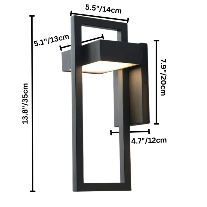 Huwai Outdoor Wall Lamp