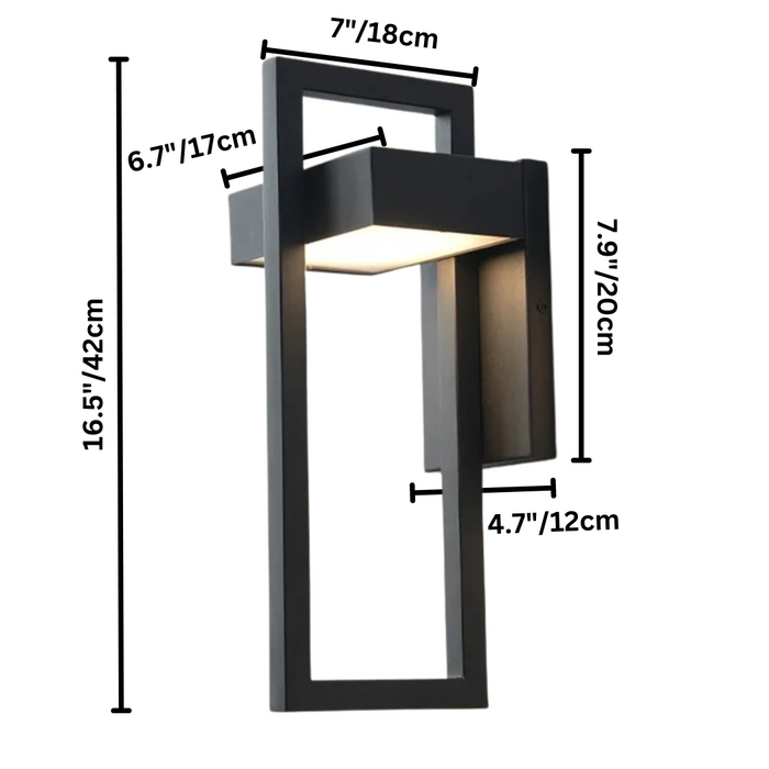 Huwai Outdoor Wall Lamp