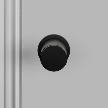 door knob set / conventional / passage / cross
