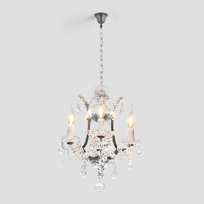 Eliza Antique Crystal Chandelier