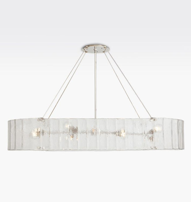 Willamette Glass Linear Chandelier 60''