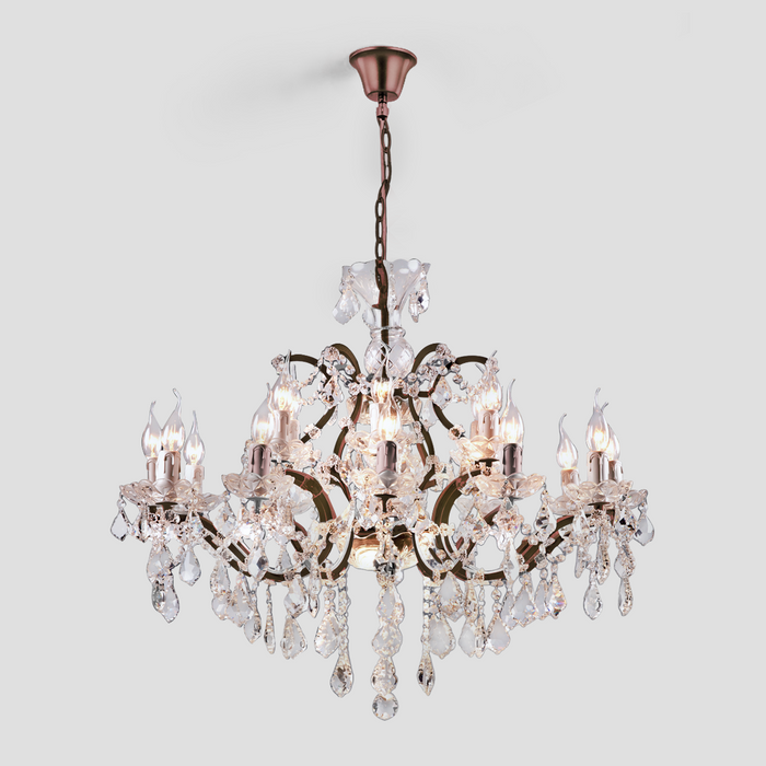 Eliza Antique Crystal Chandelier