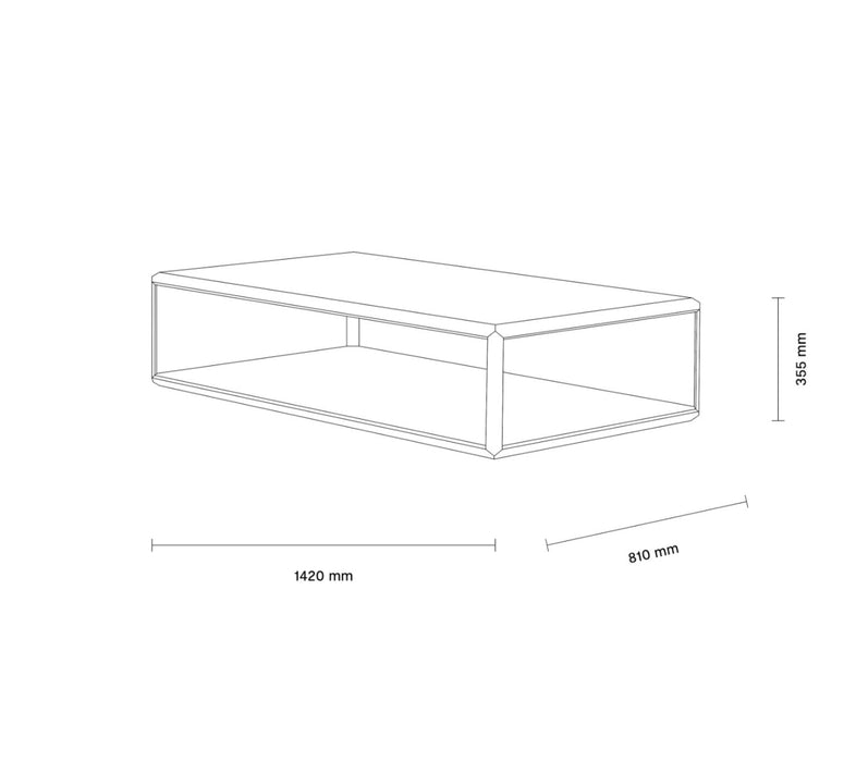 Max Glass Coffee Table