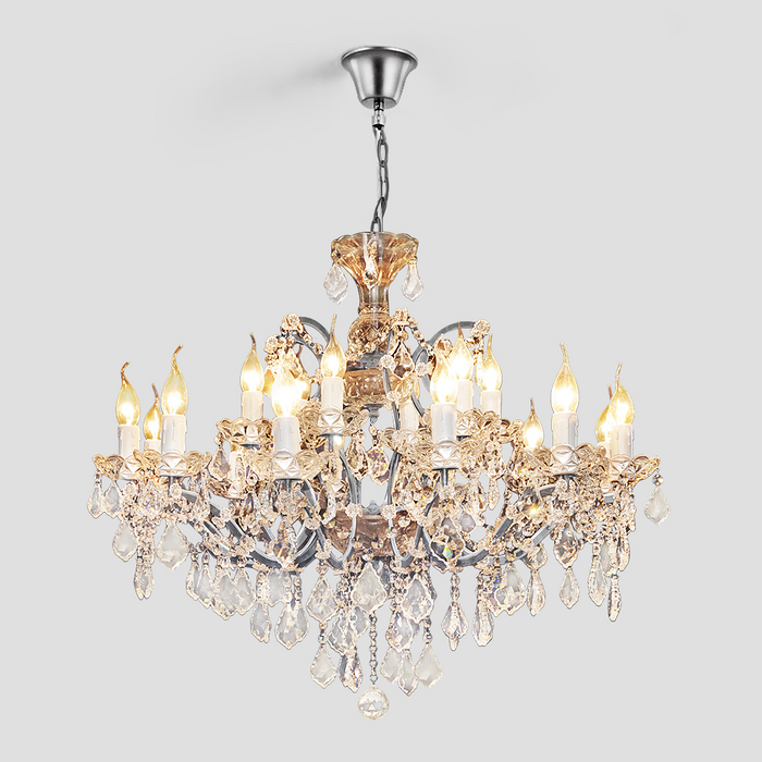 Eliza Antique Crystal Chandelier