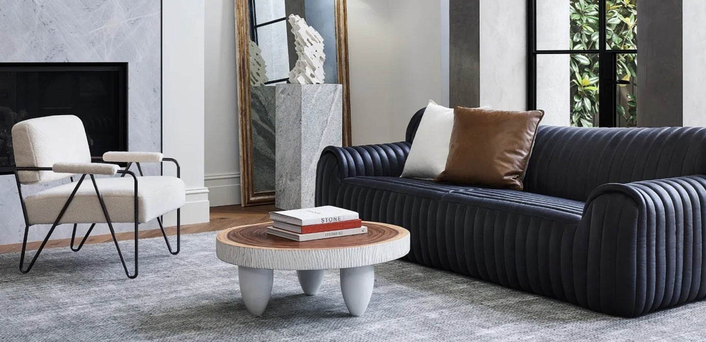 Nobu Carved Coffee Table
