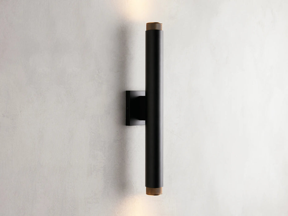 Spotlight 2-Light Outdoor Wall Sconce