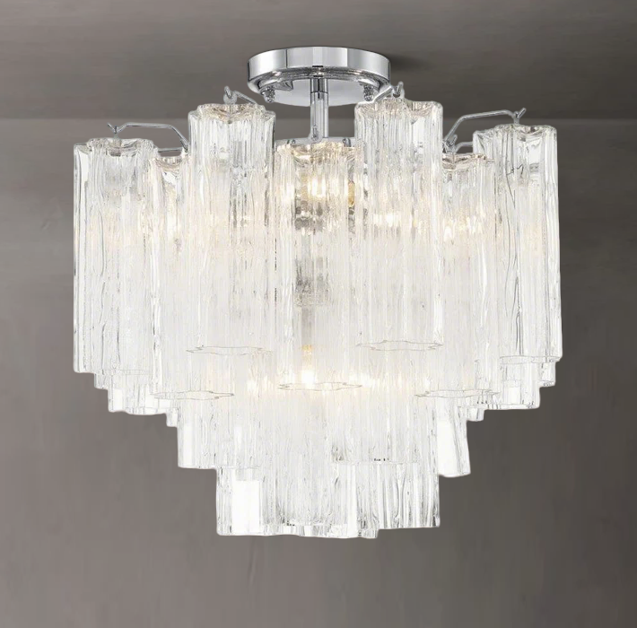 Addess 4-Light Semi Flush Mount