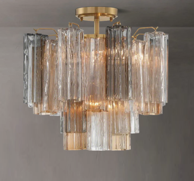 Addess 4-Light Semi Flush Mount