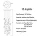 Alabaster Long Foyer Staircase Pendant Light 59'' 79'' 98'' 138''H - thebelacan