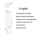 Alabaster Long Foyer Staircase Pendant Light 59'' 79'' 98'' 138''H - thebelacan