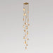 Alabaster Long Foyer Staircase Pendant Light 59'' 79'' 98'' 138''H - thebelacan