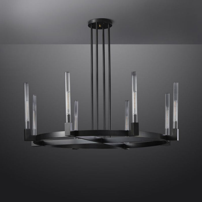 Mortal Candlestick Series Glass Chandelier