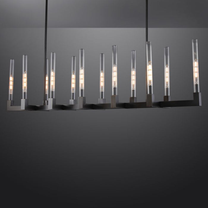 Mortal Candlestick Series Glass Chandelier