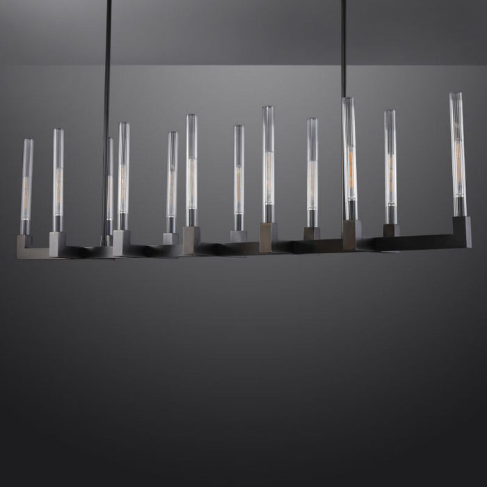 Mortal Candlestick Series Glass Chandelier