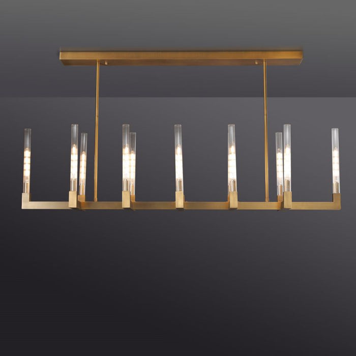 Mortal Candlestick Series Glass Chandelier