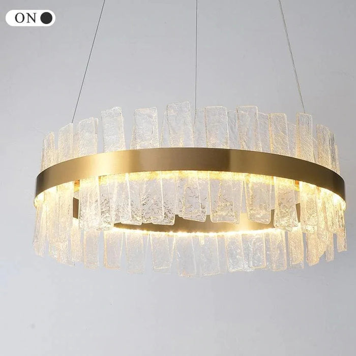 Beryl Modern Round Crystal Chandelier