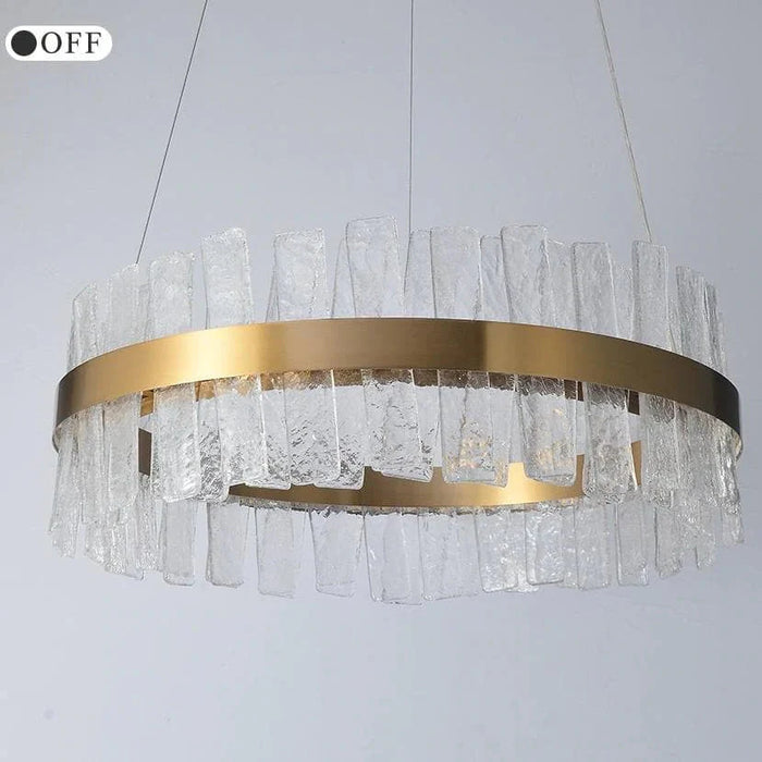 Beryl Modern Round Crystal Chandelier