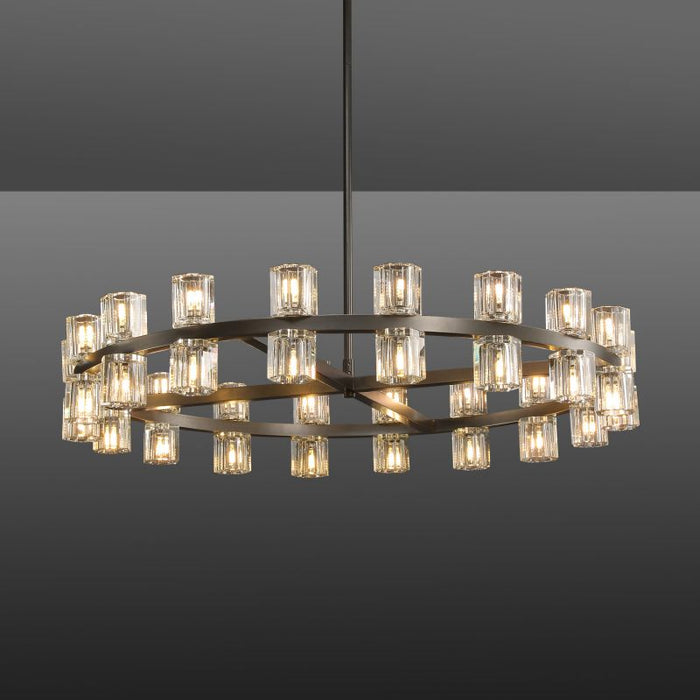 Aurora Glass Series Glass Chandelier