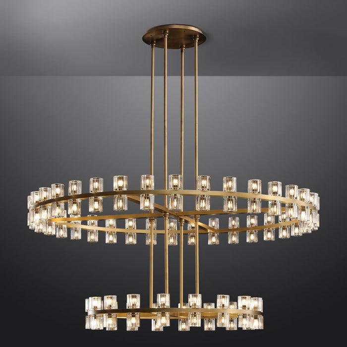 Aurora Glass Series Glass Chandelier