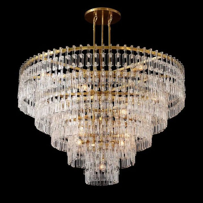 Arrebol 5-Tier Round Chandelier 60”