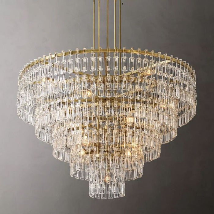 Arrebol 5-Tier Round Chandelier 60”