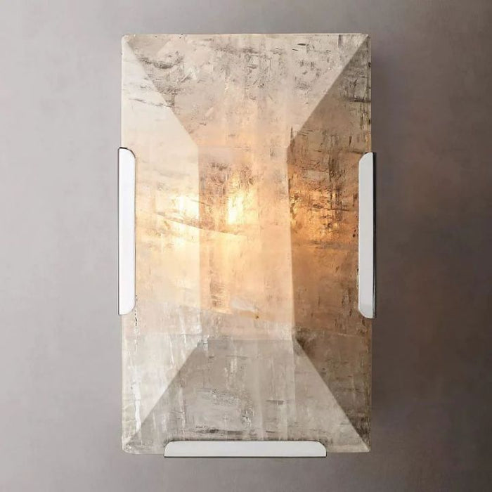 Aubrey Calcite Short Wall Sconce