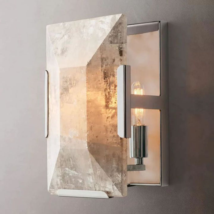 Aubrey Calcite Short Wall Sconce