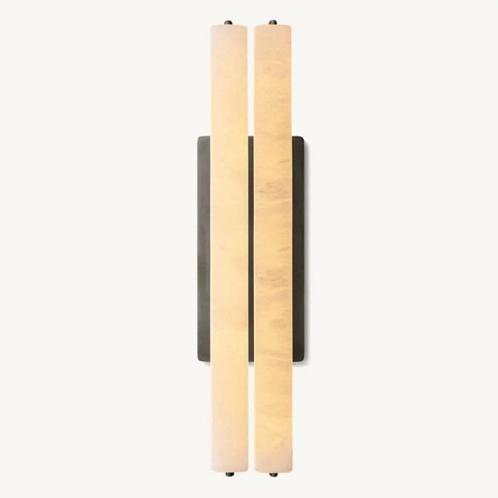 Audubos Alabaster Double Sconce - thebelacan