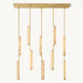Audubos Alabaster Linear Chandelier 54" - thebelacan