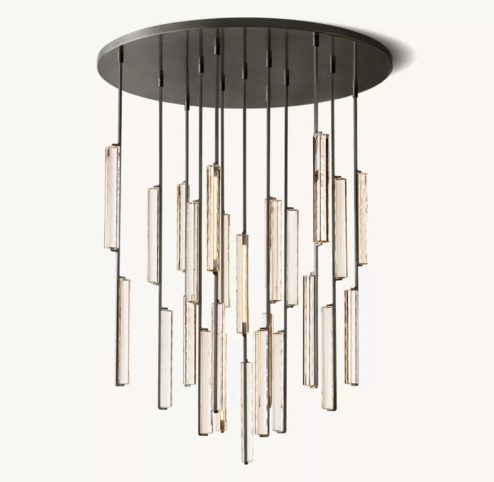 Audube Round Chandelier 56"D