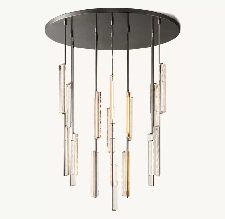 Audube Round Chandelier 56"D