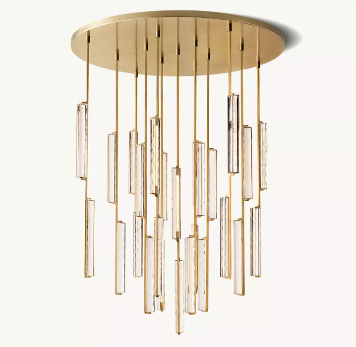 Audube Round Chandelier 56"D