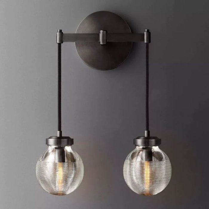 Augety Spherical Modern Double Wall Sconce