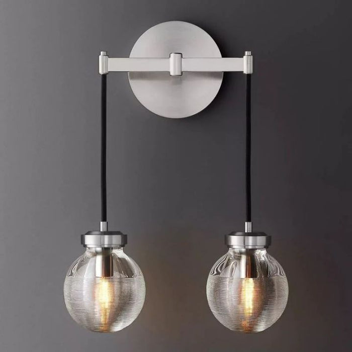 Augety Spherical Modern Double Wall Sconce