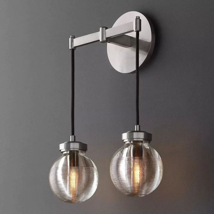 Augety Spherical Modern Double Wall Sconce