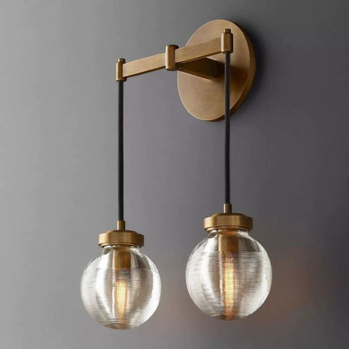 Augety Spherical Modern Double Wall Sconce