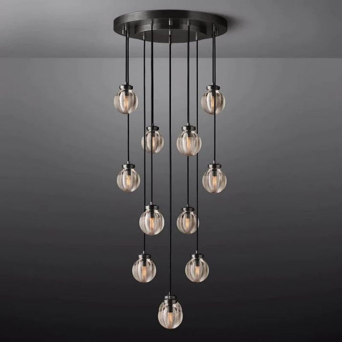 Augety Spherical Modern Round Chandelier 22"