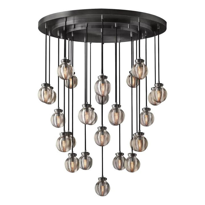 Augety Spherical Modern Round Chandelier 38"