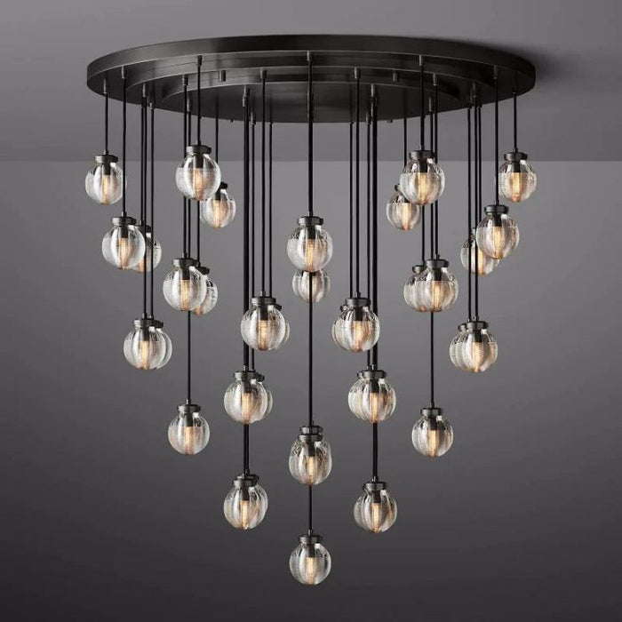 Augety Spherical Modern Round Chandelier 48"