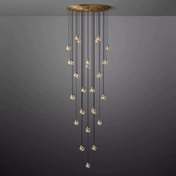 Augety Spherical Modern Round Chandelier 48"