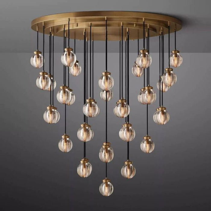 Augety Spherical Modern Round Chandelier 48"