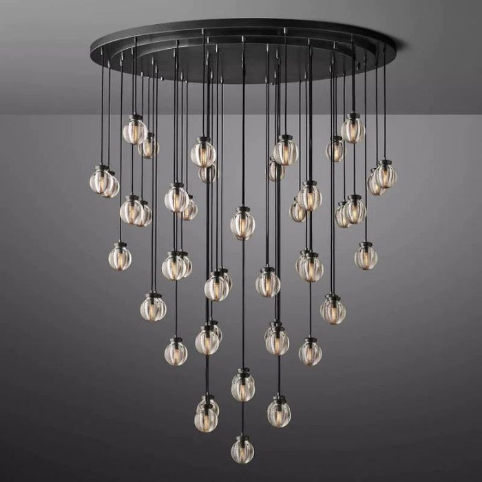 Augety Spherical Modern Round Chandelier 60"