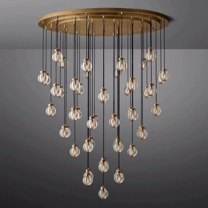 Augety Spherical Modern Round Chandelier 60"