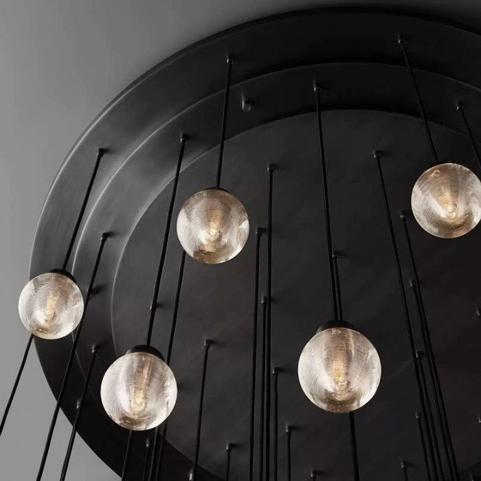 Augety Spherical Modern Round Chandelier 60"