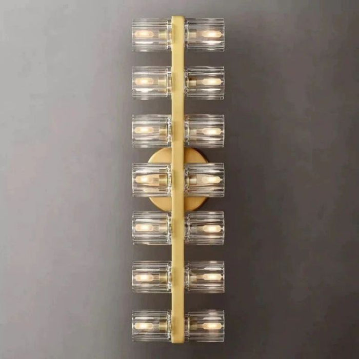 Aurora Wine-Glass 14 Lights Wall Sconce