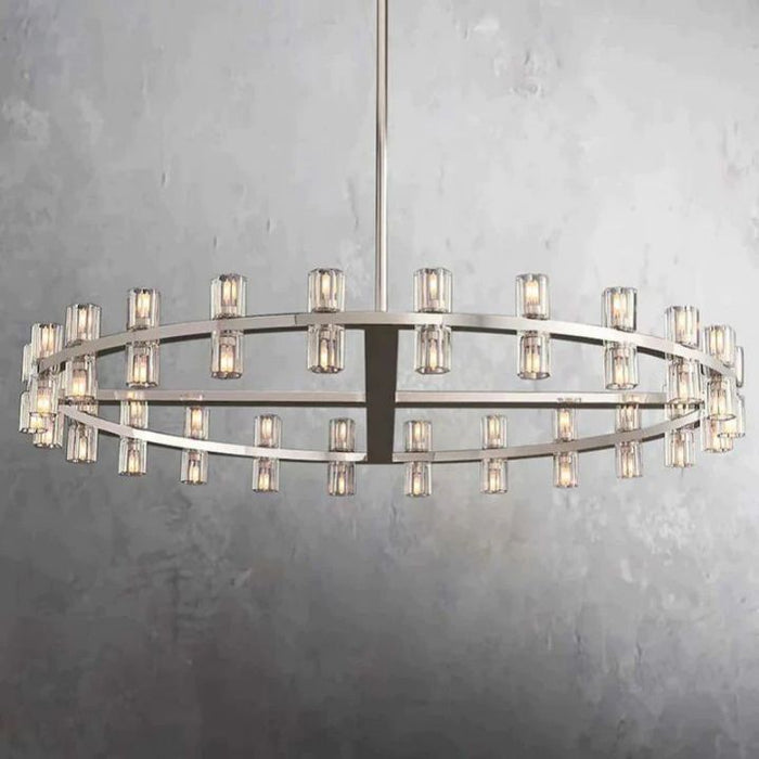 Aurora Wine-Glass Round Chandelier 48"