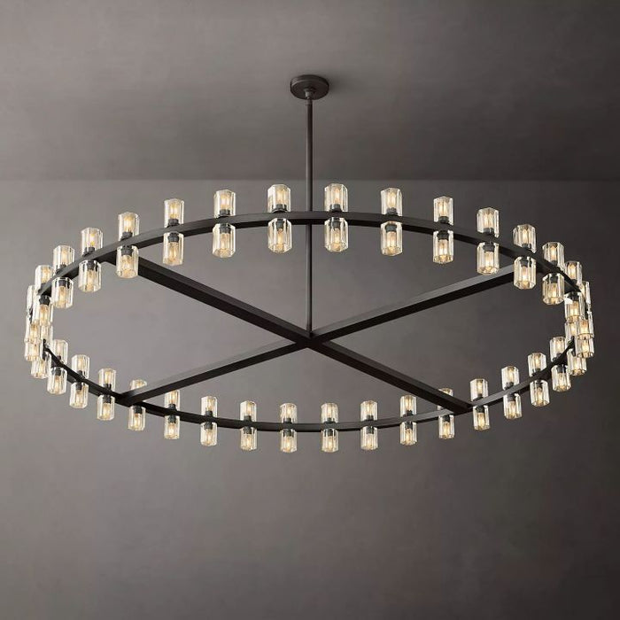 Aurora Wine-Glass Round Chandelier 60"