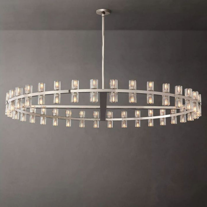 Aurora Wine-Glass Round Chandelier 60"