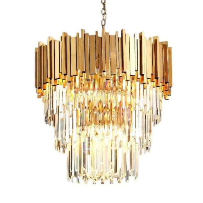 Bahay Antoine Crystal Round Chandelier